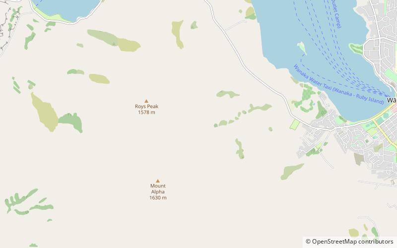 Roys Peak location map