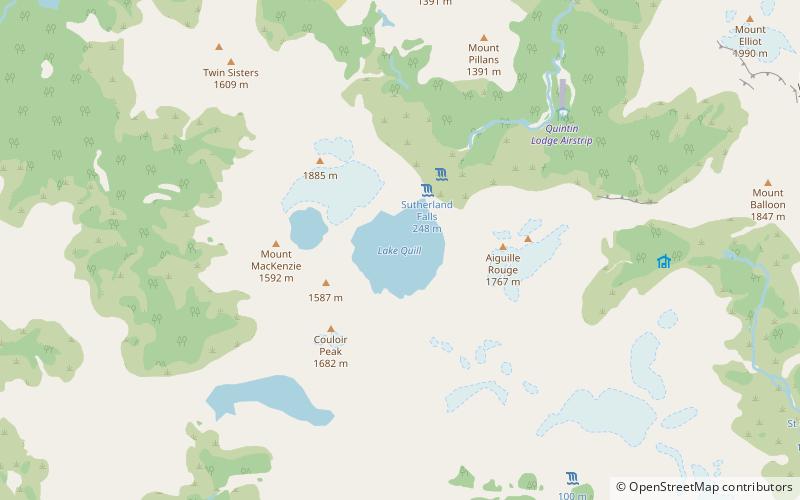 Lake Quill location map