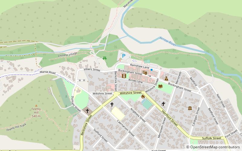 nadene milne gallery arrowtown location map