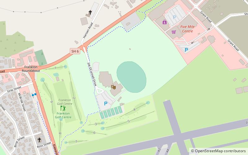 Queenstown Events Centre location map