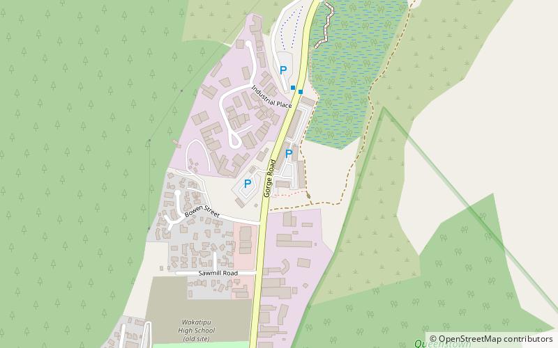 queenstown wine trail location map