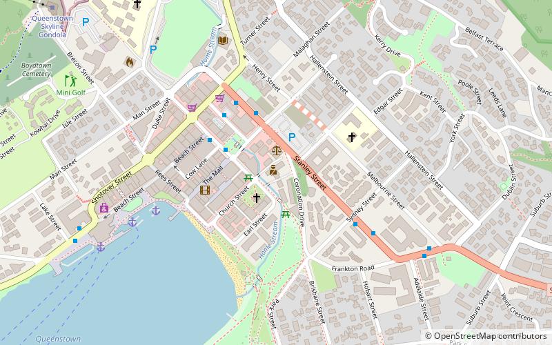 Queenstown Police Station location map