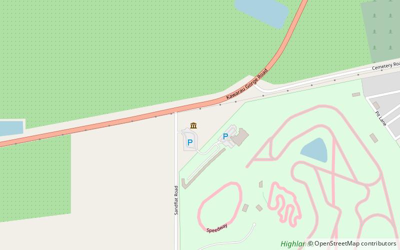 Motorsport location map