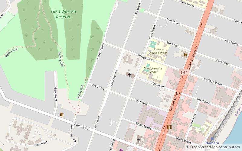 St Patrick's Basilica location map