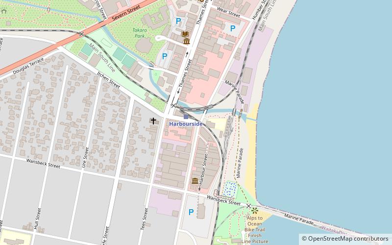steam engine oamaru location map