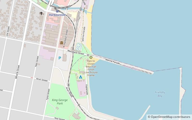 friendly bay oamaru location map