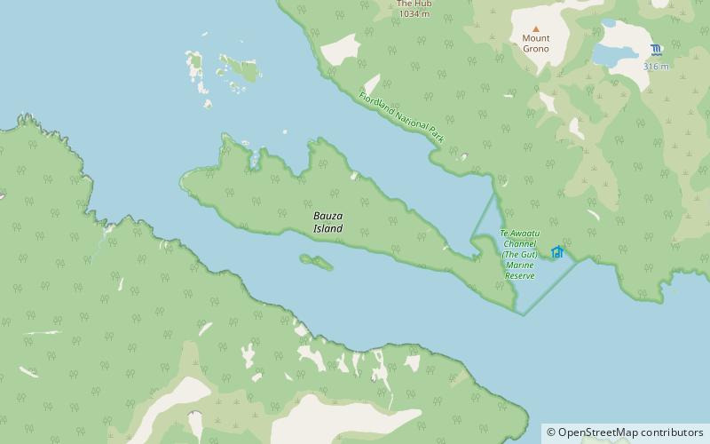 Bauza Island location map