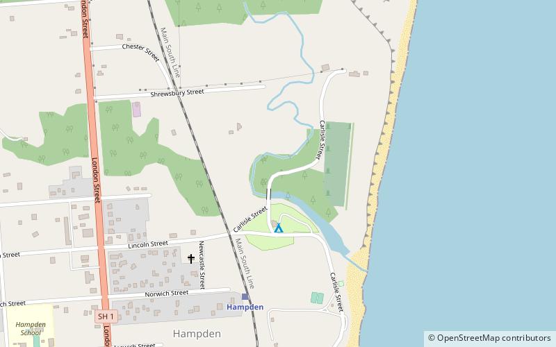 pomnik poleglych hampden location map
