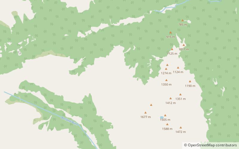 Mount Titiroa location map