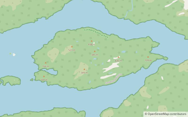 Cooper Island location map