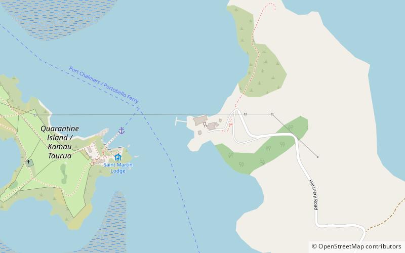 new zealand marine studies centre port chalmers location map