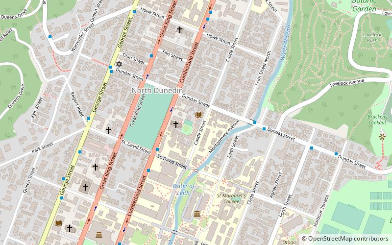 Selwyn College location map