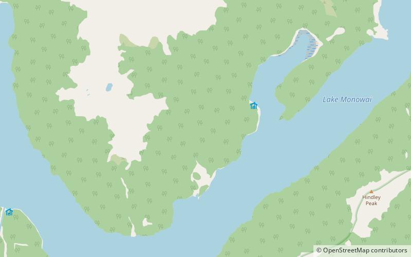 Lake Monowai location map
