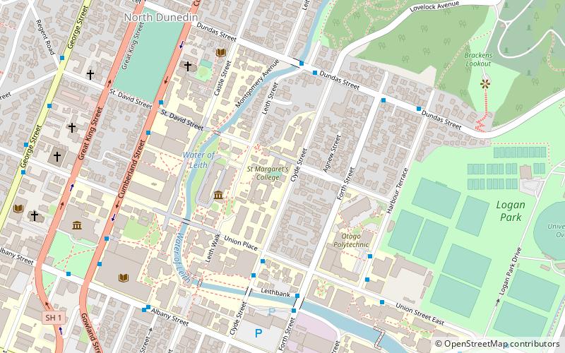 St Margaret's College location map