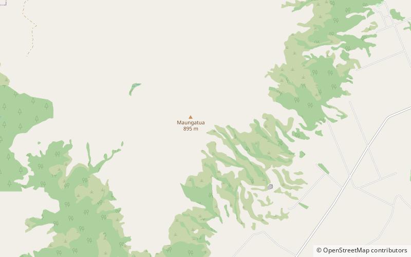 Maungatua location map