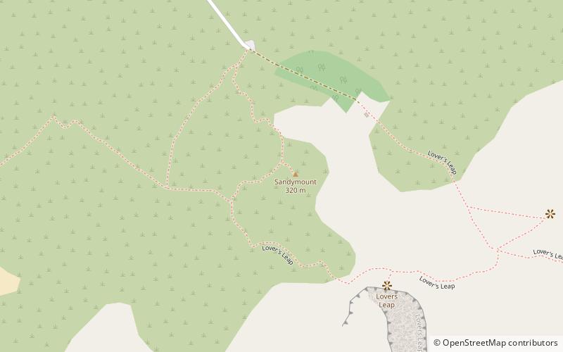 Sandymount location map