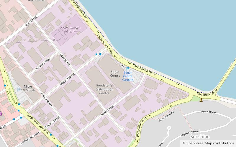Edgar Centre location map