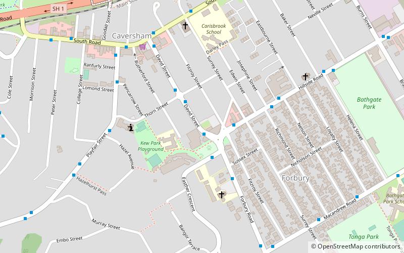 Whakamana Cannabis Museum location map