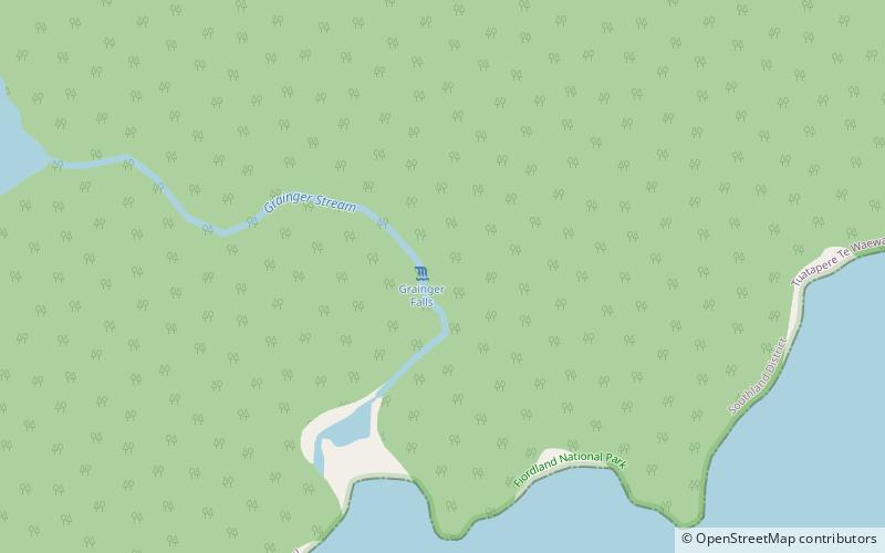 Grainger Falls location map