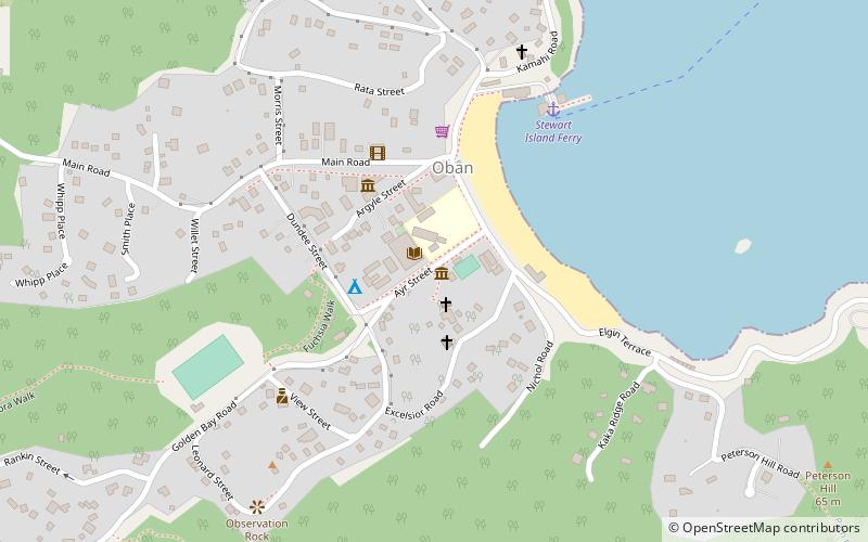 rakiura museum stewart island location map
