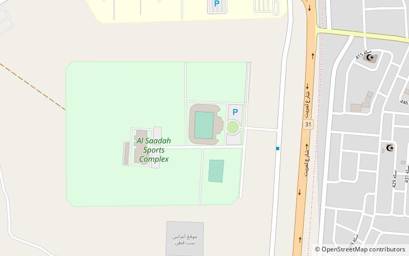 Al-Saada Stadium location map