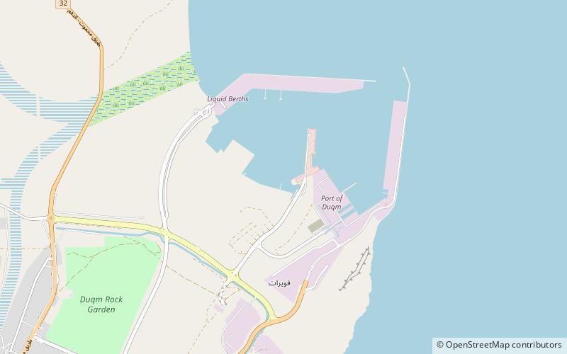 Al Duqm Port & Drydock location map
