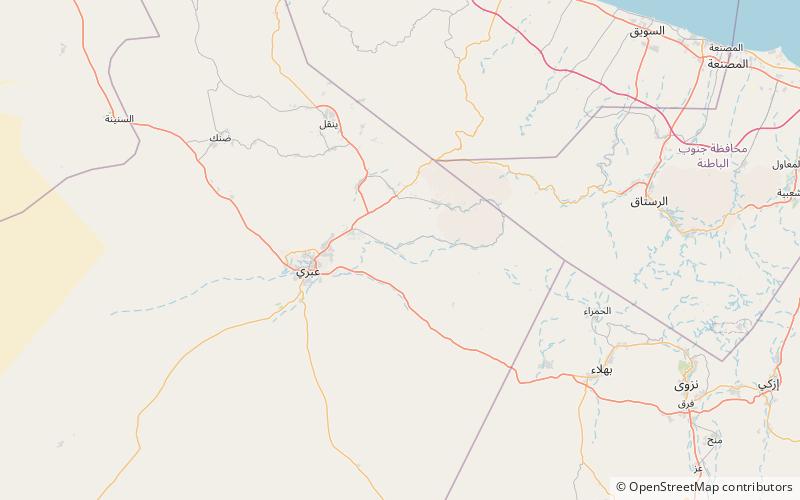 Sites archéologiques de Bat, Al-Khutm et Al-Ayn location map