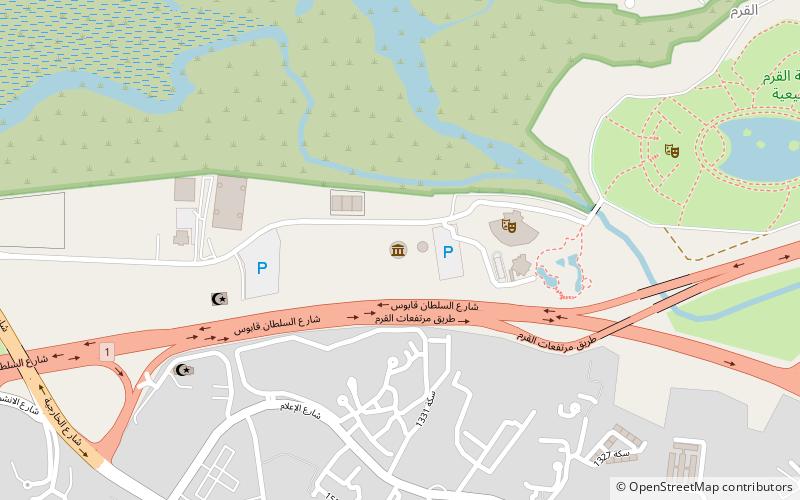 oman childrens museum muscat location map
