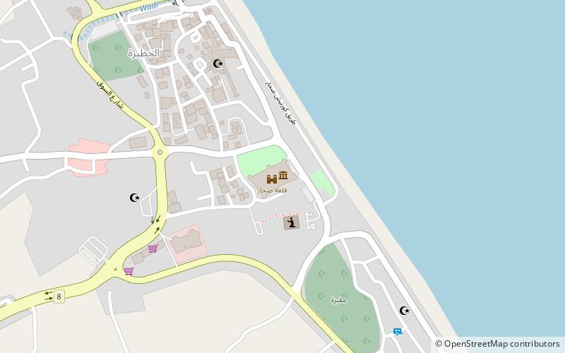 sohar fort and museum location map