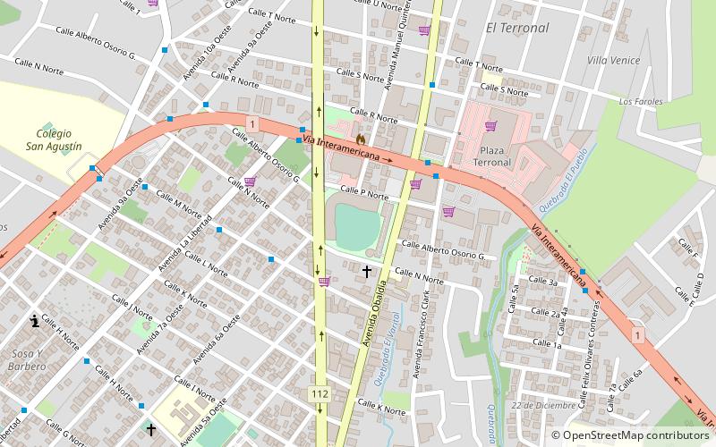 Estadio Kenny Serracín location map