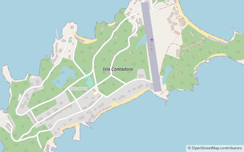 Contadora Island location map