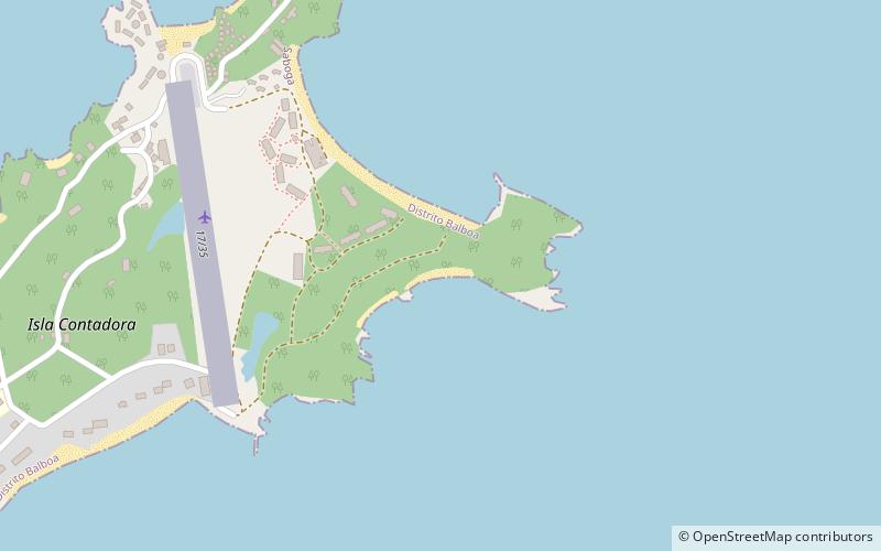playa de las suecas contadora island location map