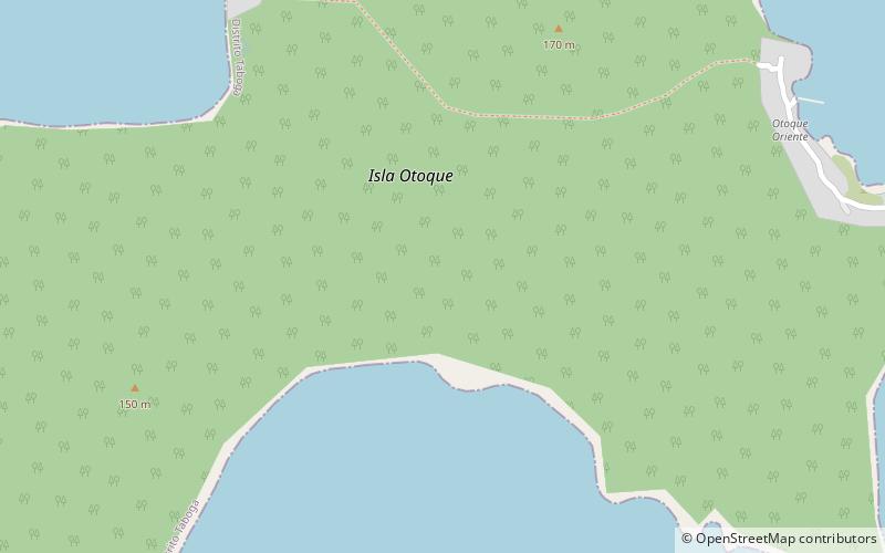 Otoque Island location map
