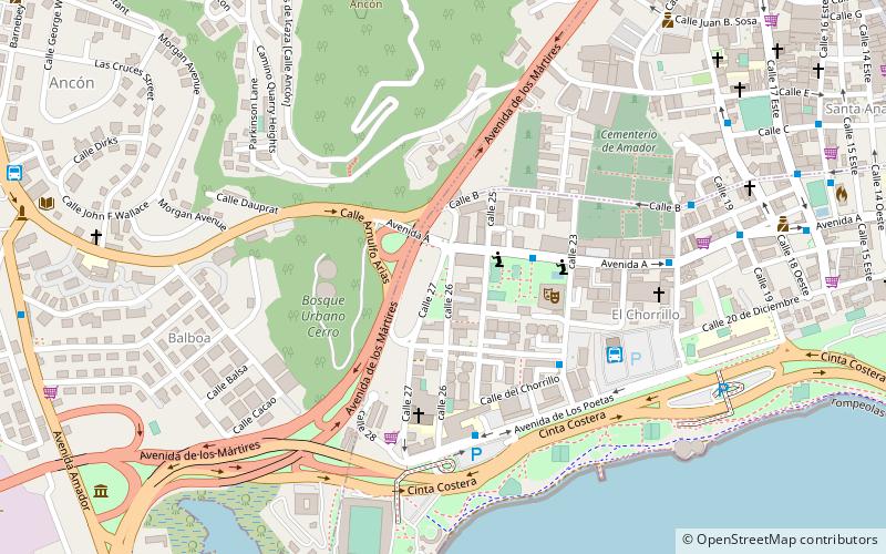 parque 24 de diciembre panama city location map