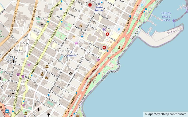 Destiny Panama Bay location map