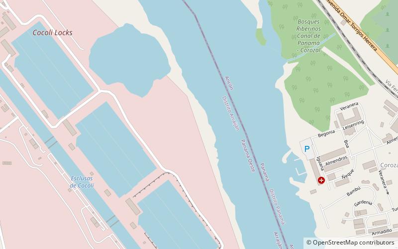 Élargissement du canal de Panama location map