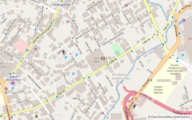 Soho Mall location map