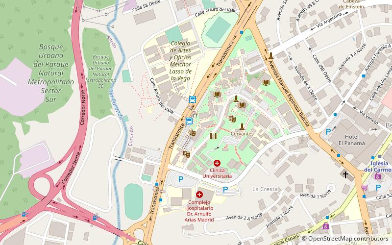 Cine Universitario location map