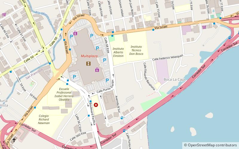 los faros del panama panama stadt location map