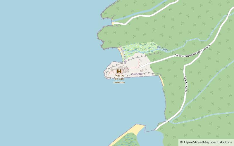 Chagres et Fort San Lorenzo location map