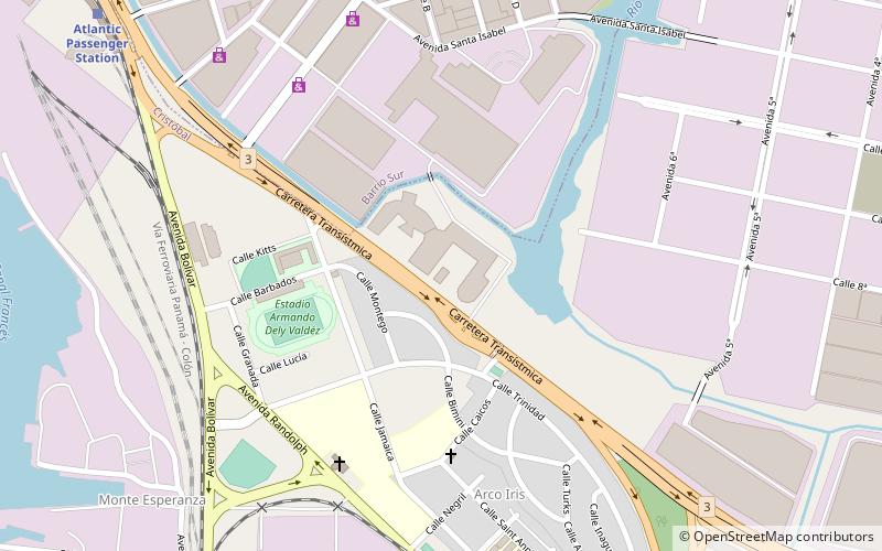 millenium plaza colon location map