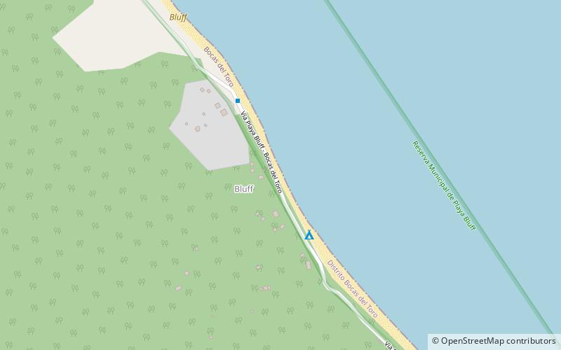 Bluff Beach & Forest location map