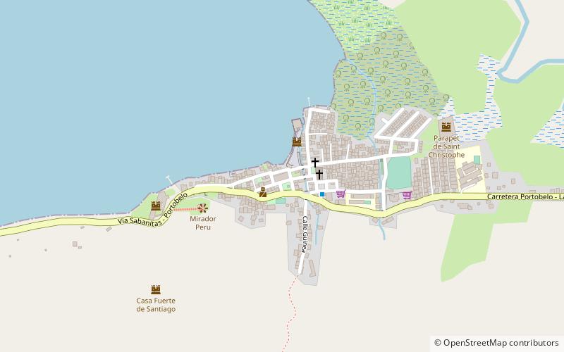 aduana de portobelo location map