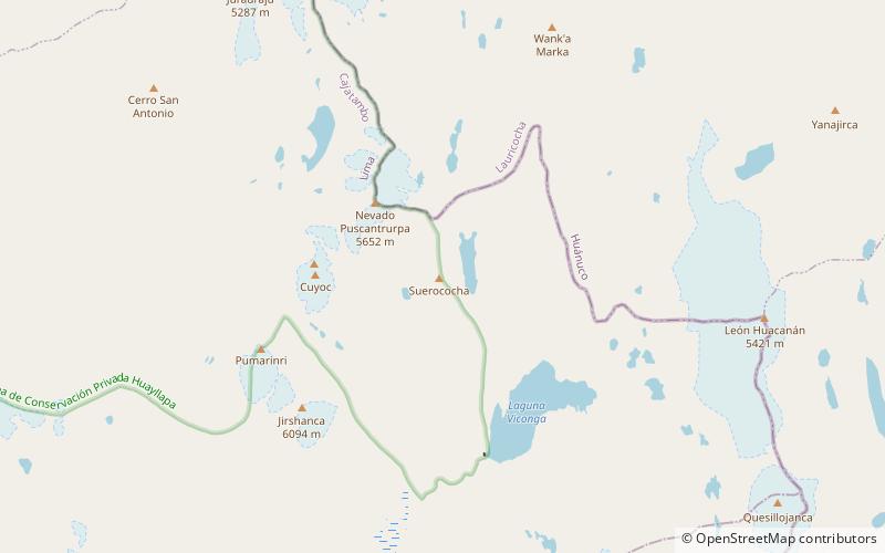 suyruqucha location map