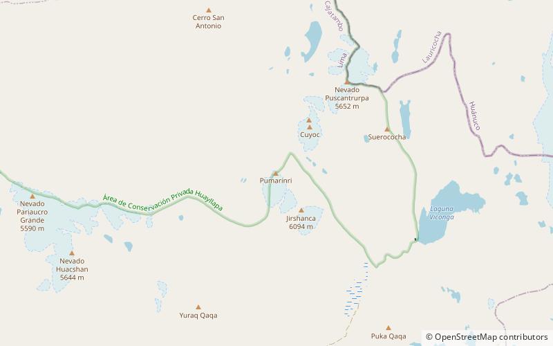 pumarinri location map