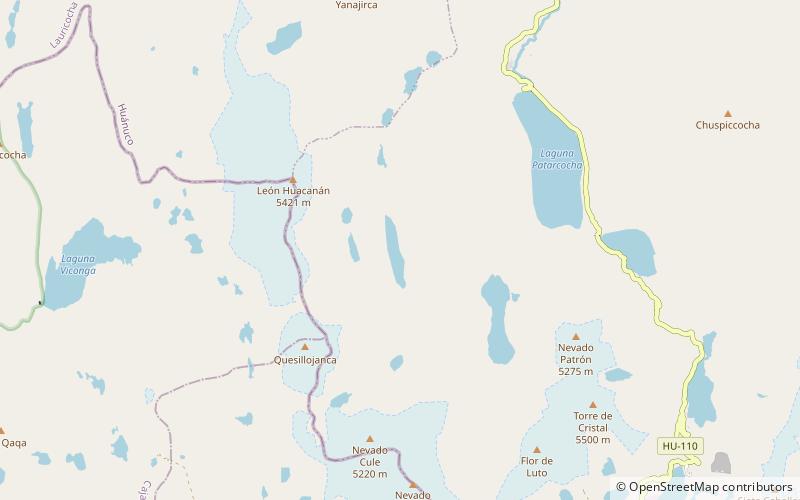 lake huascacocha location map