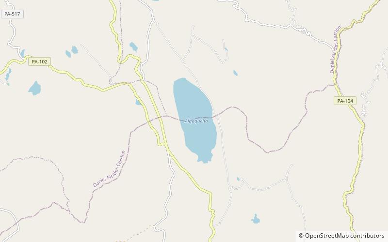 lake alcacocha location map