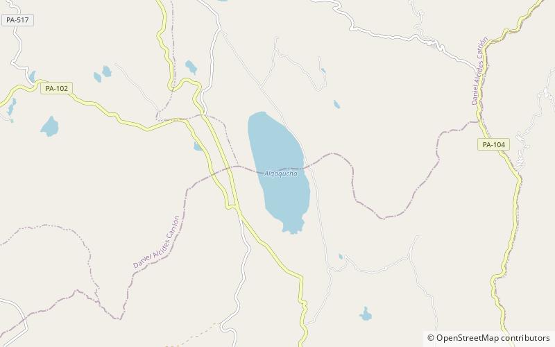 Lake Alcacocha location map