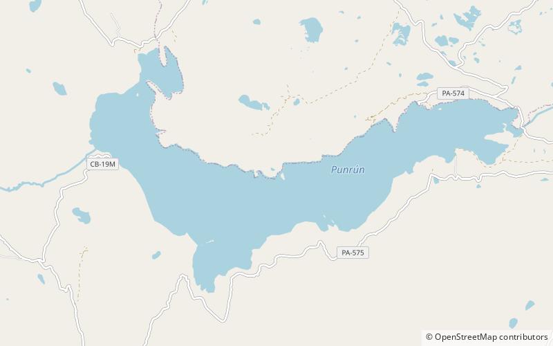 lake punrun location map