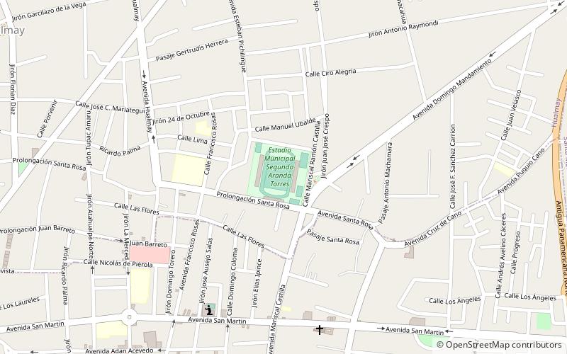 Estadio Segundo Aranda Torres location map